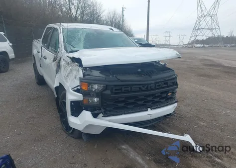 2023 Chevrolet Silverado 1500 4Wd Short Bed Custom from USA, damaged, VIN 1GCPDBEK8PZ205550